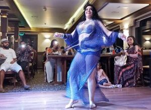 Cairo Nile Dinner Cruise & Belly Dancer Show from Hotel